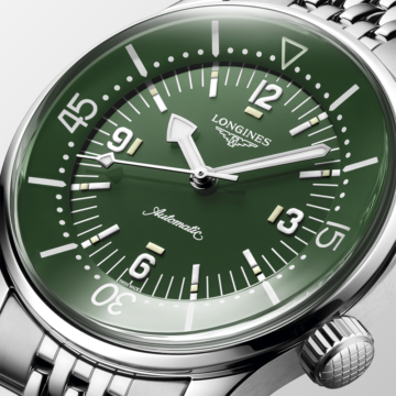 LONGINES LEGEND DIVER/VERDE/AUT CALEND/CAJA DE ACE